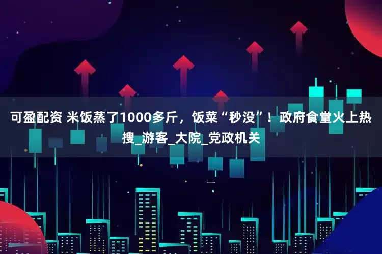 可盈配资 米饭蒸了1000多斤，饭菜“秒没”！政府食堂火上热搜_游客_大院_党政机关